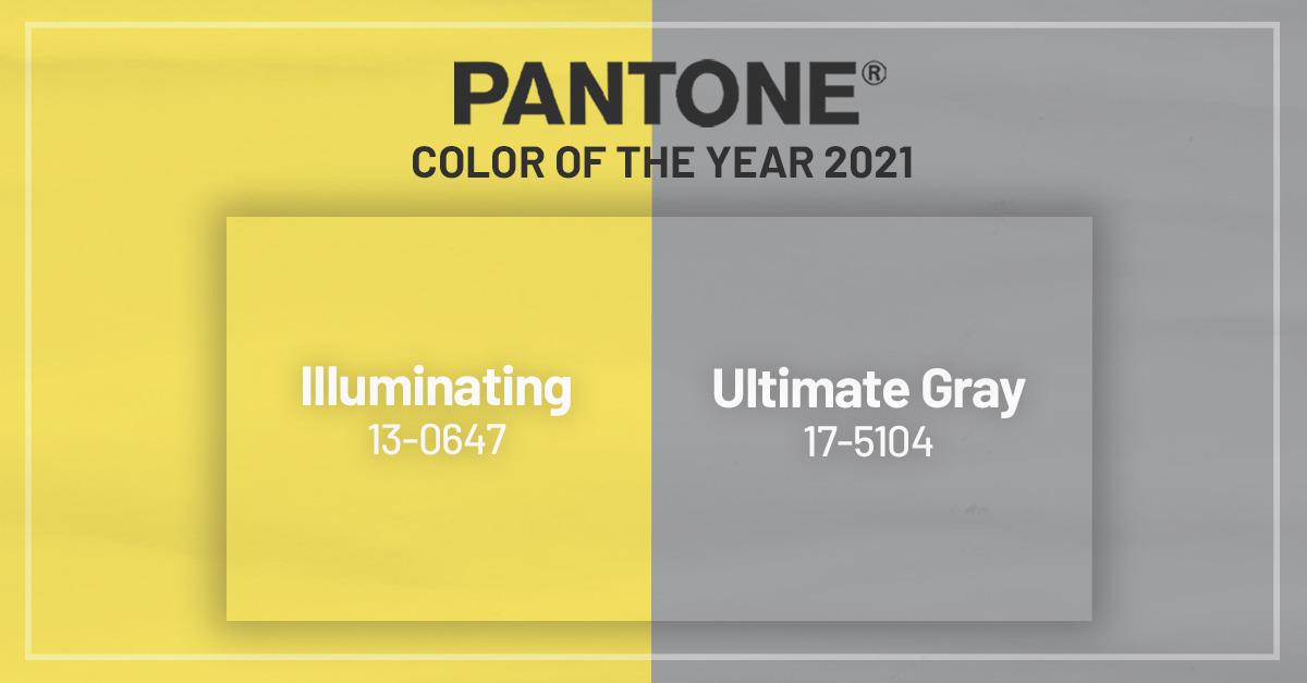 Pantone selecciona los dos colores que serán tendencia en el año 2021